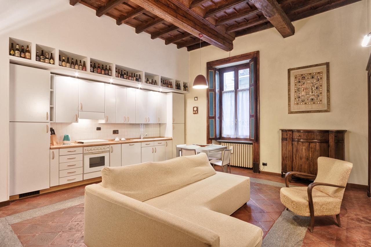 Palazzo Di Citta Elegant Apartment Турин Экстерьер фото